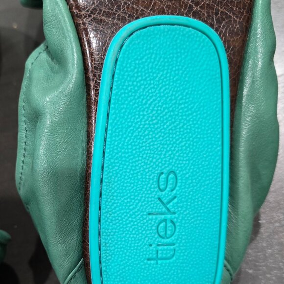 Tieks US Size 11 - Pacific Green Limited Edition - Picture 6 of 6